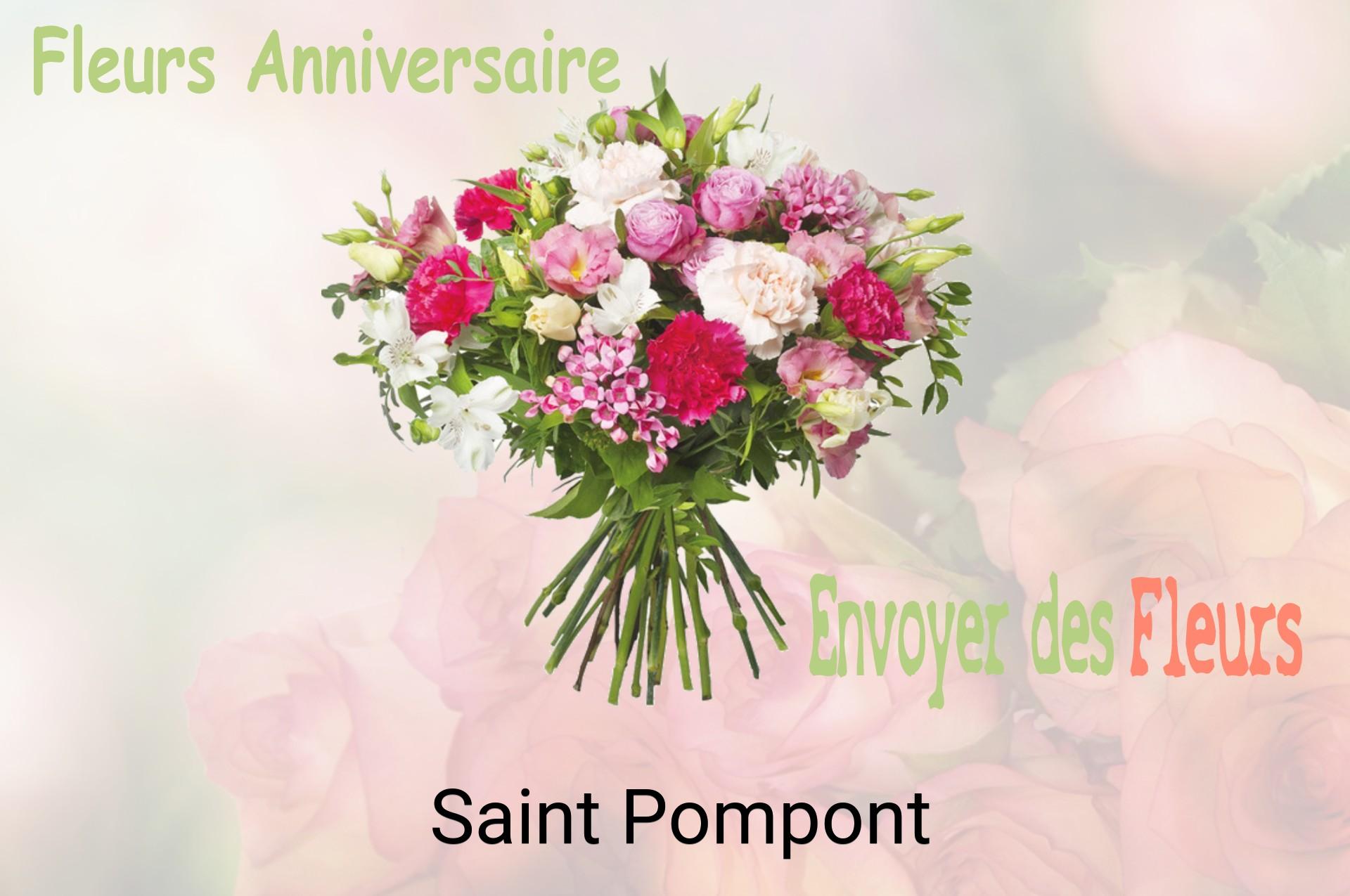 Bouquet de fleurs d’anniversaire livré à Saint-Pompont